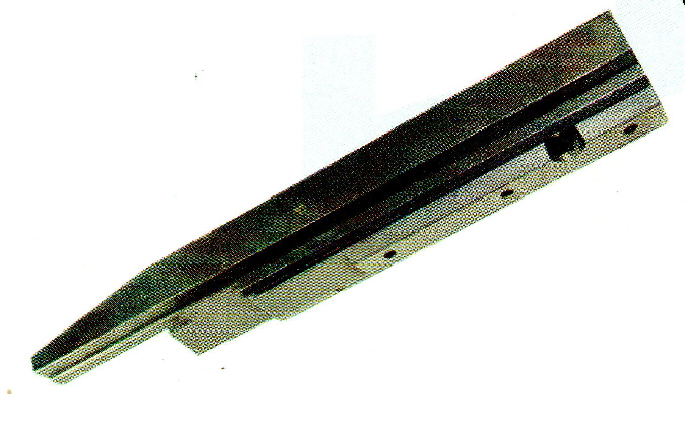 UPPER GUIDE RAIL MS-D1 PU WITH OIL HOLE